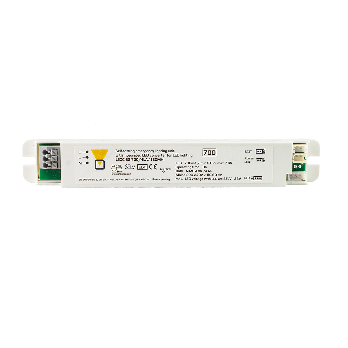 Luxbox LEOC-G 350/1X1865/180LI - LFP INVERTER BASIC - C CAN 10-01-1575