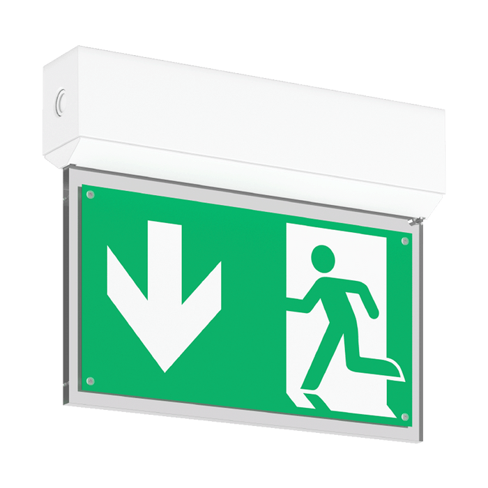 Luxbox BLADED EXIT SIGN 1 CELL 3 HOURS MAINTAINED WIRELESS LXE-B-WM-1-3-M