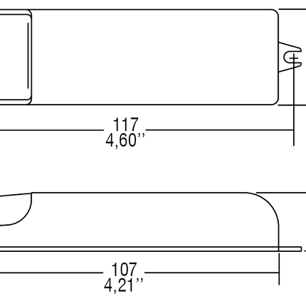 TCI 119772  Dimmable (TRAILING EDGE) 12 V electronic transformer