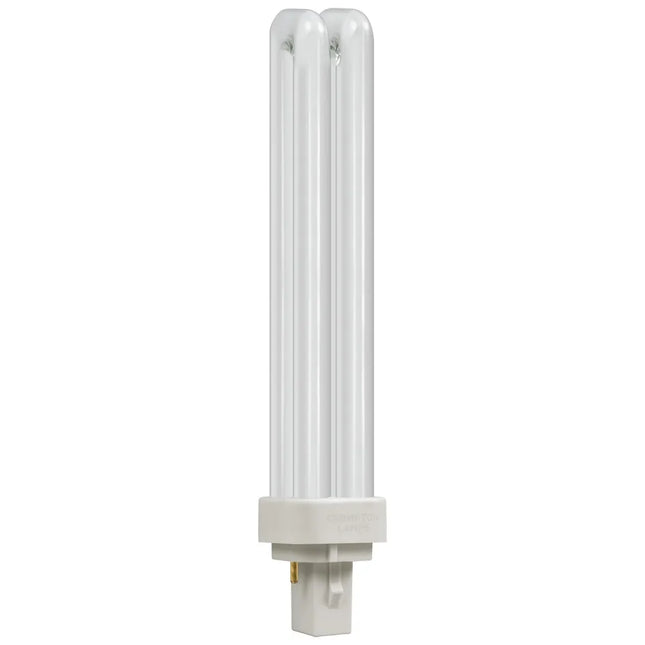 CFL Double Turn D Type • 26W • 4000K • G24d-3 2-Pin Packed in 10s