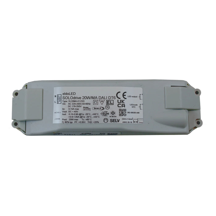eldoLED SOLOdrive 20MA-E1Z0D2 - 20w DALI dimmable constant current