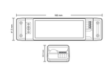 eldoLED SOLOdrive 241/A2 – 20w 0-10V dimmable constant current LED driver with configuration