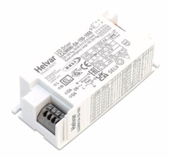 LC43MINI-DA-150-1050 SR HELVAR DALI LED DRIVER WITH STRAIN RELIEF