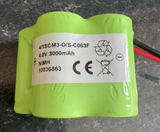 4.8V 3Ah Ni-MH Battery with connector Sub C   11190017