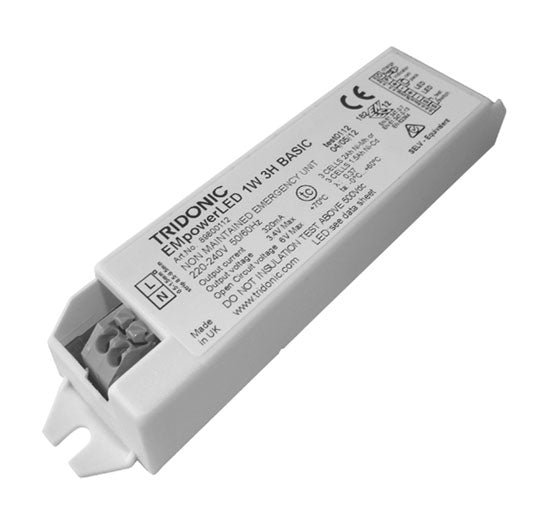 TRIDONIC 89800112 - EMPOWERLED-TR N/Maintained Emergency LED Module 1w 3H