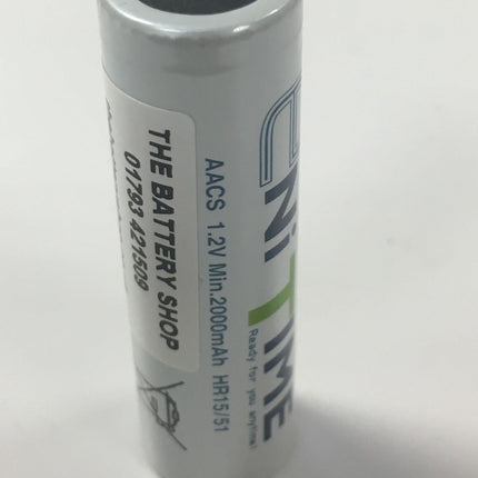TBS 1AAEM2-0 Ni-MH Yuasa Enitime Rechargeable Battery 1.2v 2000mAh (2.0Ah)