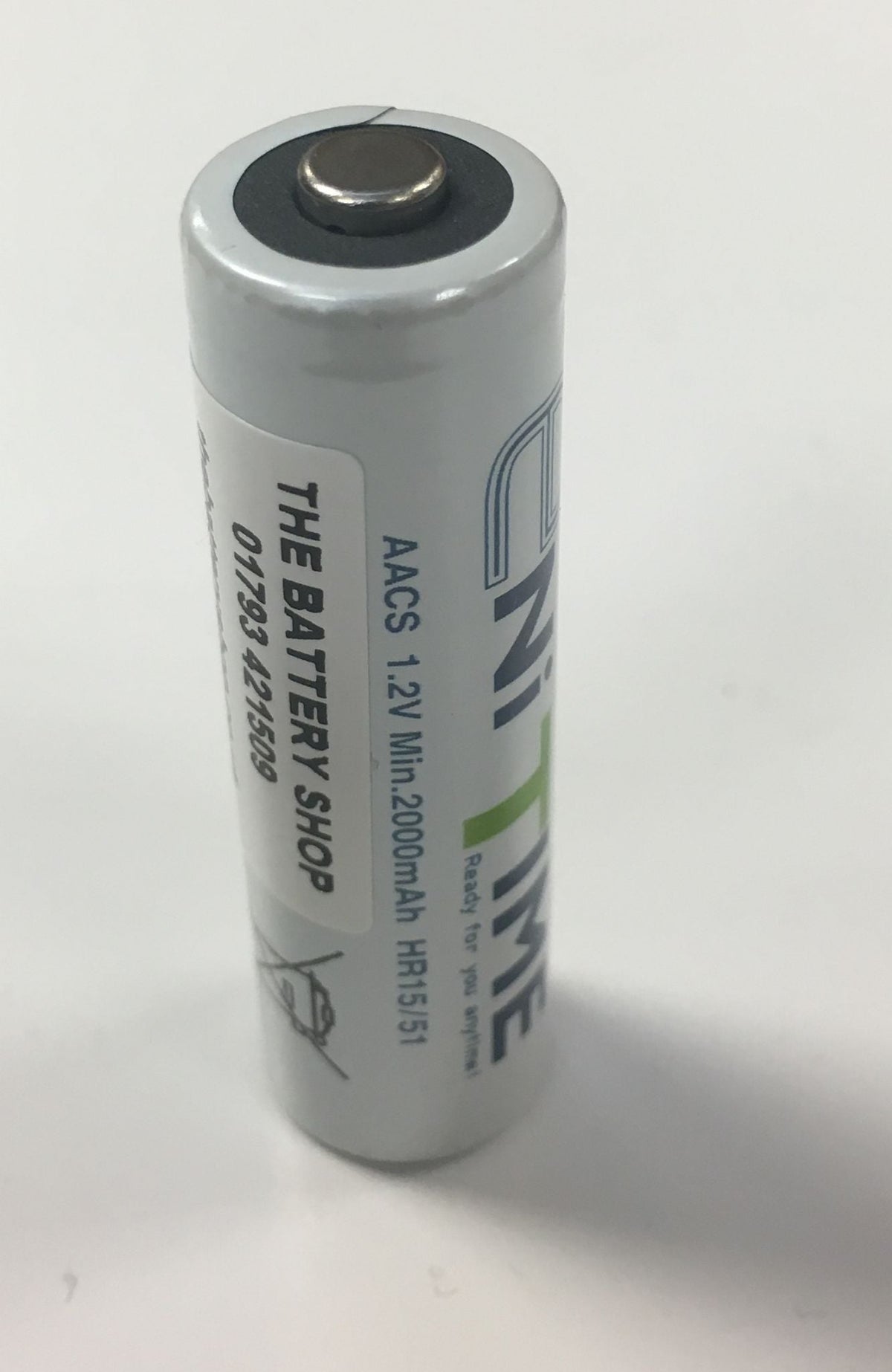 TBS 1AAEM2-0 Ni-MH Yuasa Enitime Rechargeable Battery 1.2v 2000mAh (2.0Ah)