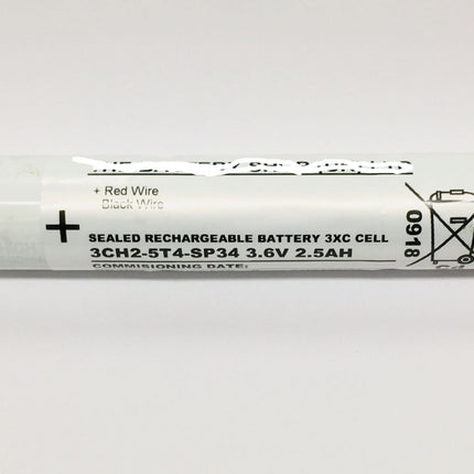 3CH2-5T4-SP 3.6v 2.5Ah Ni-Cd Emergency Battery Lighting (3CH2-5T4)