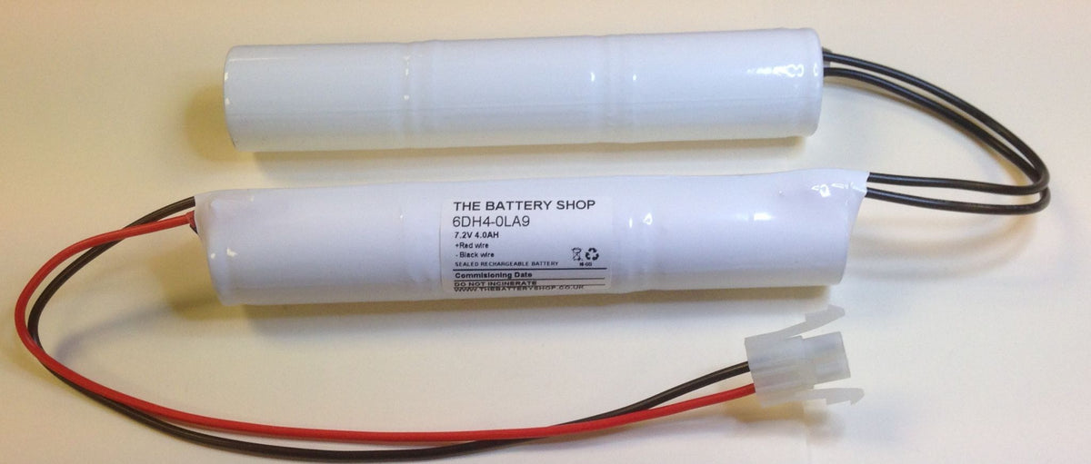 BA-6/4000DHD   7.2v 4.0Ah 3+3 Ni-CD D Size Emergency Battery