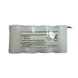 4/4000DHA 4 Cell Emergency Battery Side by Side 4.8v 4.0ah Ni-CD B004/SBS