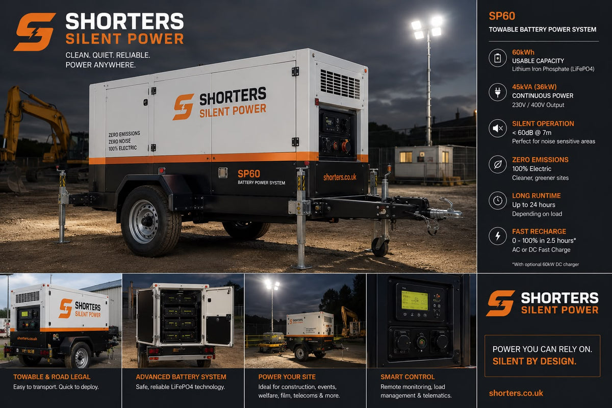 Shorters SP60 Towable Battery Power System