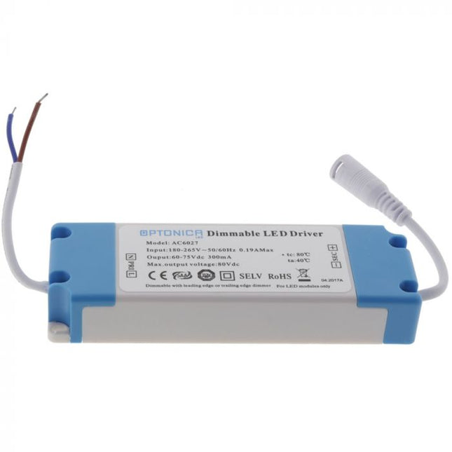 AC6027 - Optonica AC6027 Triac Dimmable LED Driver - 300mA 30W