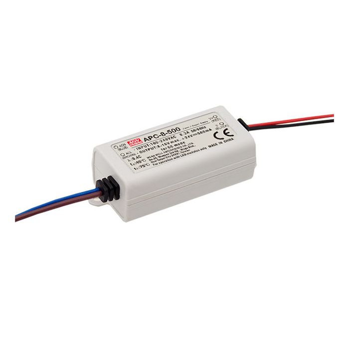 APC-8-700 - Mean Well LED Driver  APC-8-700  8W 700mA
