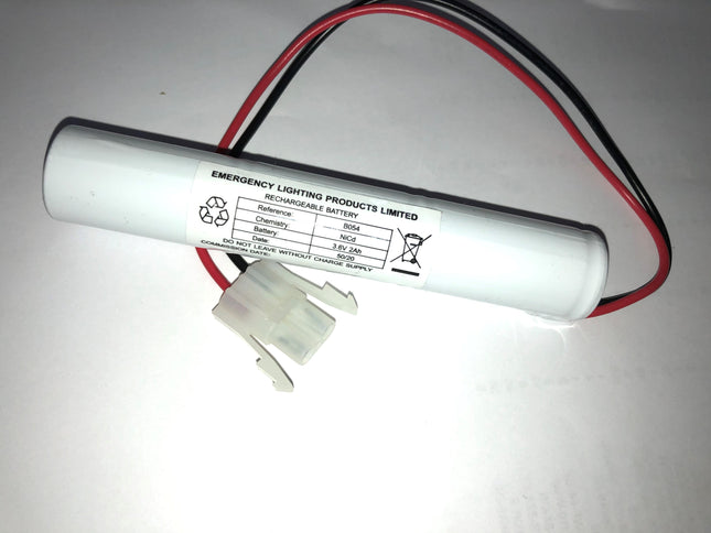 B054 ELP 3.6V 2AH Sub C Ni-Cd with Amp Connector