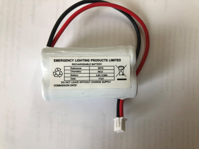ELP B072 4.8V 1050Ma  AA Size