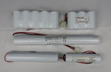 Emergency  Batteries D Sizes   Ni-cd 4Ah  2.4v 3.6v 4.8v 6v 7.2v