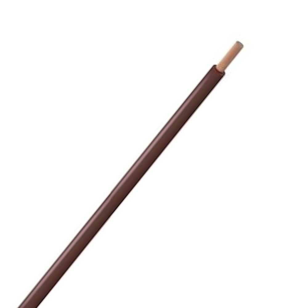 Single Core Brown Lighting Cable - 0.8mm - 100m