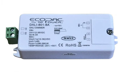 DALI-801-8A - Ecopac LED DALI Dimming Interface DALI-801-8A