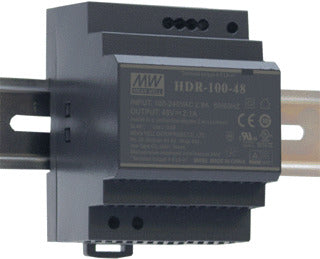Mean Well HDR-100-24N  Universal Power Supply 4.2A 24V