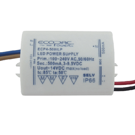 ECP4-700ILP - Ecopac LED Driver ECP4-700ILP 4W 700mA Mini Driver