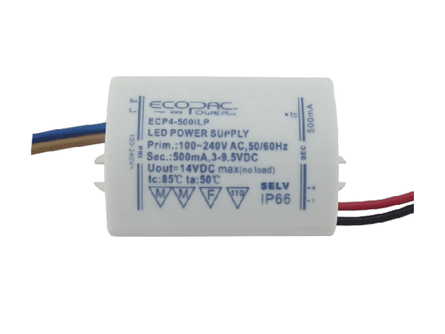 ECP4-700ILP - Ecopac LED Driver ECP4-700ILP 4W 700mA Mini Driver