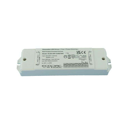 ELED-20P-C250-700T Constant Current LED Drivers 10.5–20.3W