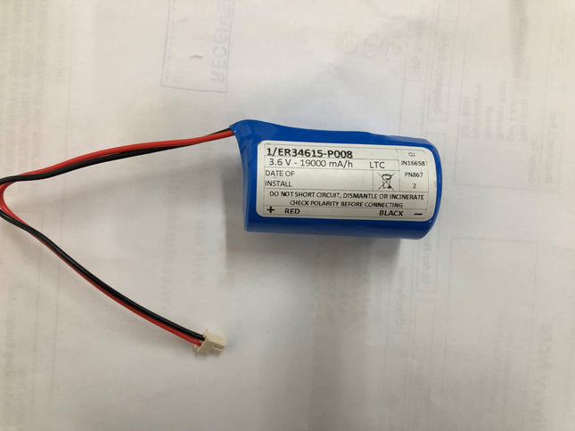 1/ ER34615 3.6V 1900MA P008 Connector Lithium