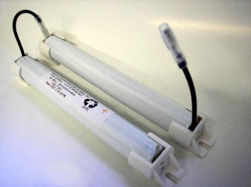 ECG B904 4000LAHT4AX2+2 Emergency Battery  Same as B904 4.8V4Ah Ni-MH