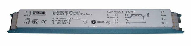 HELVAR - EL2X58HF-HE High Frequency 2x58w T8 Ballast