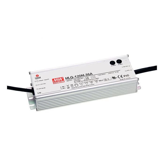 HLG-120H-48B - Mean Well LED Driver HLG-120H-48B 120W 48V
