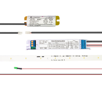 HLP/1S/LED/S16  T5 / T8 Led Emergency Solution  BMM/1/KIT/leds16