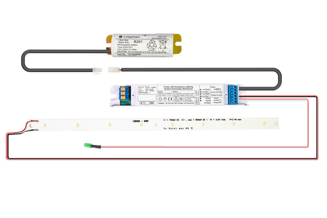 HLP/1S/LED/S16  T5 / T8 Led Emergency Solution  BMM/1/KIT/leds16