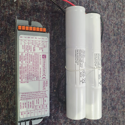 Liteplan HRN 6 Light Conversion Kit Supplied with 3+3 Batteries