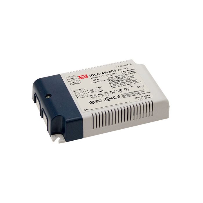 IDLC-45-500 - Mean Well LED Driver IDLC-45-500 Series 45W 500mA
