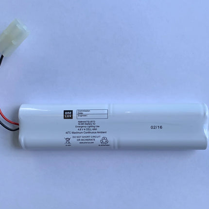 Same as  NMH44TS/JST2 4.8V 4Ah Ni-MH 2+2 JST Connector