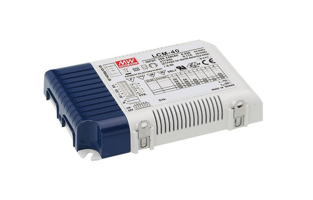 Mean Well 40w LCM-40 LED Driver 350mA - 1050mA 1-10 dimmable