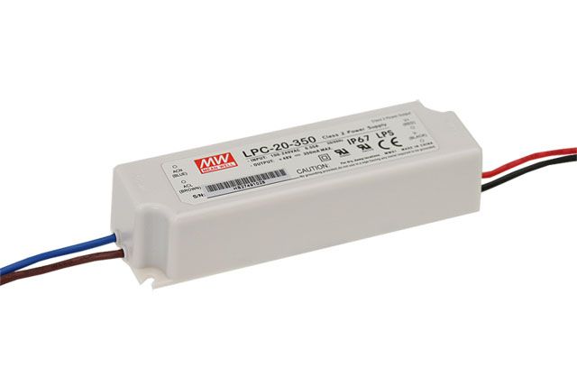 LPC-20-700 - Mean Well LED Driver LPC-20-700  21W 700mA