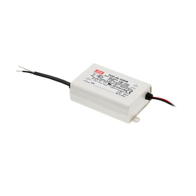 PCD-25-1050B - Mean Well LED Driver PCD-25-1050B 25W 1050mA