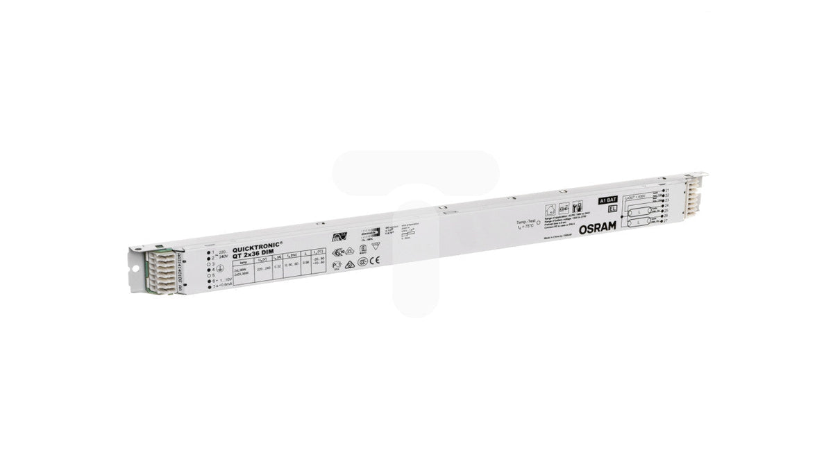 LEDVANCE/OSRAM - QT236DIM-OS 2X 36w High Freq Dimmable Ballast 1-10V