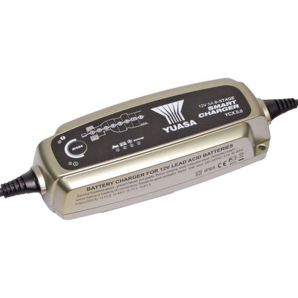 YCX5.0 Yuasa 12v 5.0A 8-Stage Smart Charger, Now a YCX6